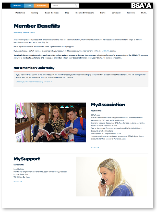 Ingenta Edify enables content access for various membership tiers.